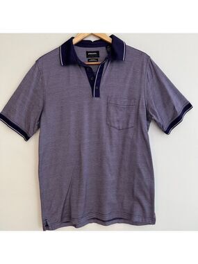 COTTON REEL Short Sleeve Polo Shirt Double Mercerized 100% Cotton Casual Office